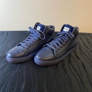G-Star Raw D01671-098-881 Cadet Blue Denim Leather Size 9 Shoes